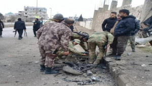 El Bab'da bomba yüklü motosiklet patladı