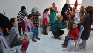Kuaför adaylarından kırsala ücretsiz hizmet