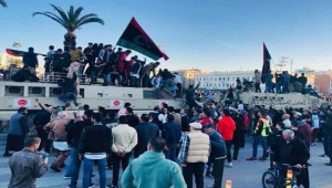 Libya'da BAE karşıtı protesto