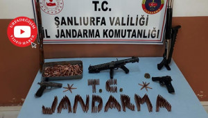 Urfa'da silah kaçakçılarına operasyon