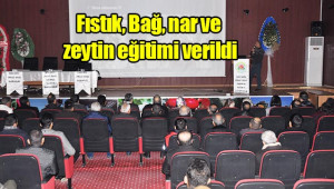 Ziraat Odasından çiftçilere budama eğitimi