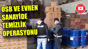 Çok sayıda kaçak temizlik ürünleri ele geçirildi