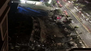 Karantina oteli çöktü: 70 kişi enkaz altında