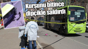 Otobüsten indirip kurşun yağdırdı