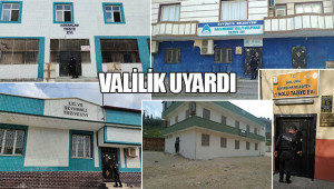 Taziye Evleri kesinlikle kapalı tutulacak