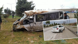 Trafik kazasında 6 kişi yaralandı