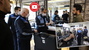 Zabıta kuaförleri tedbir noktasında uyardı