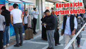 Yasağın ardından bankalara koştular