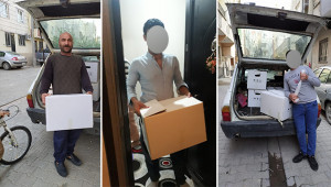 İş adamından bin aileye gıda yardımı