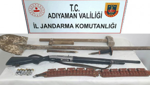 Kaçak kazı yapanlar suçüstü yakalandı