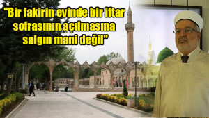 "Peygamberler şehri"nde ramazan buruk başladı
