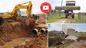 Yollar drenajla güçlendiriliyor