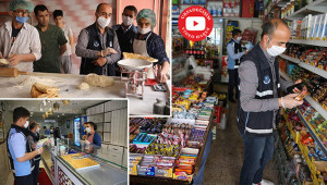 Fırın, market ve tatlıcılar denetlendi