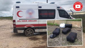 Ambulans ile uyuşturucu sevkıyatı !