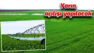 Ceylanpınar’da 60 bin dekar sulamaya açılıyor