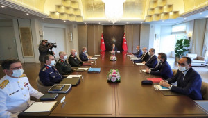 Erdoğan başkanlığında Güvenlik Toplantısı gerçekleştirildi