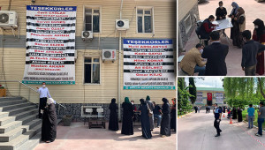 Hayırsever işadamlarına jest yaptı