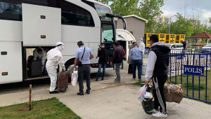 Karantinası biten vatandaşlar, Urfa’ya getirildi
