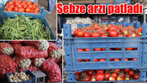 Sebze fiyatları halde düştü, marketlerde fırladı