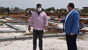Viranşehir’de çok amaçlı parkta çalışma başladı