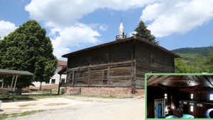 Çivi çakılmadan yapılan tarihi cami