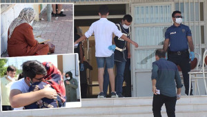 Gençler içerde aileler dışarda ter döktü