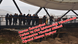 Harran üniversitesi rekreasyon bölümü öğrenci alacak