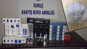 Kaçak sigara ve uyuşturucu operasyonu