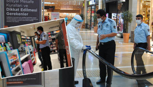 Maske, hijyen ve sosyal mesafe denetimi