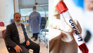 Vekil Özcan, Covid-19 testi yaptı