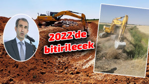 Şanlıurfa ovalarında tahliye kanalları açılıyor