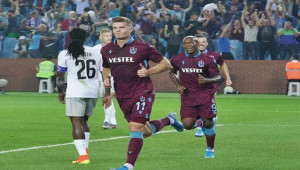 Trabzonspor'da Sörloth bir ilki yaşadı
