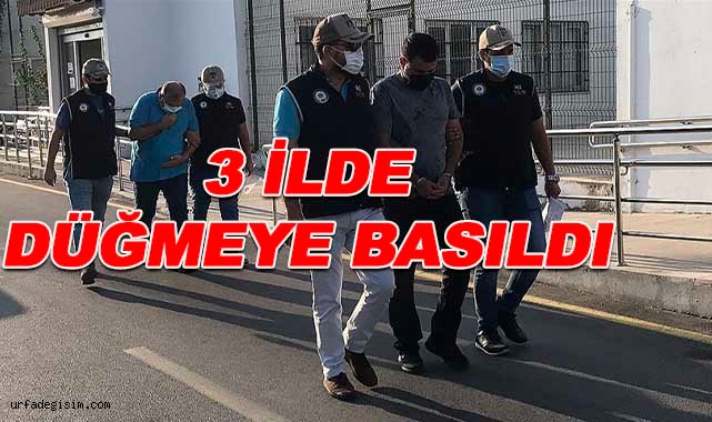 3 ilde FETÖ operasyonu! 10 gözaltı