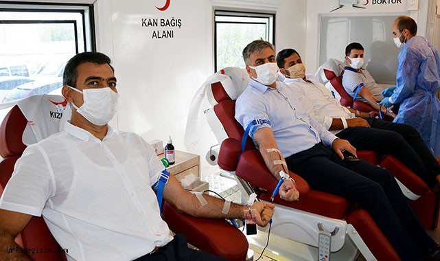 Dicle Elektrik çalışanlarından kan bağışı