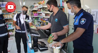 Haliliye’de zincir marketlerde fiyat denetimi