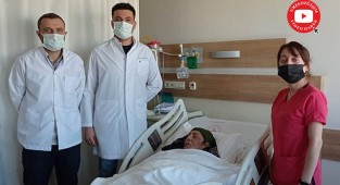 Kanser ameliyatı başarıyla yapıldı