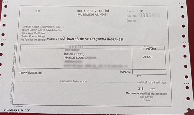 Öğrenciler rapor ücretine tepki gösterdi