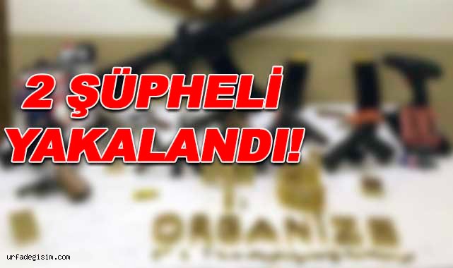 Şanlıurfa'da silah kaçakçılığı! 2 gözaltı