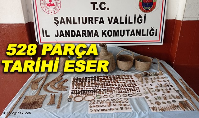 Viranşehir'de tarihi eser kaçakçılığı!
