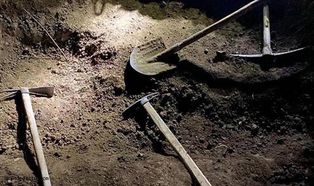 İzinsiz kazı yapanlar suçüstü yakalandı!
