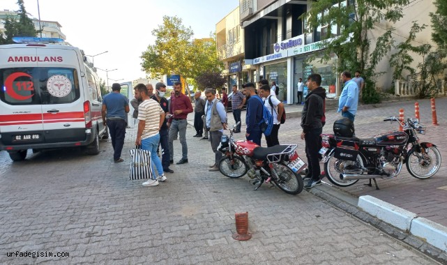 Otomobil ile motosiklet çarpıştı: 1 yaralı