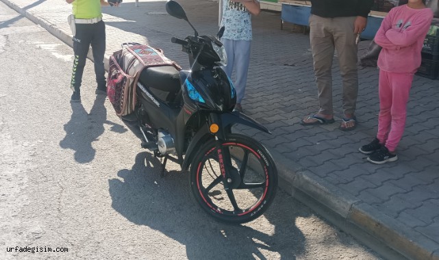 Otomobile çarpmamak için motosikleti devirdi: 2 yaralı