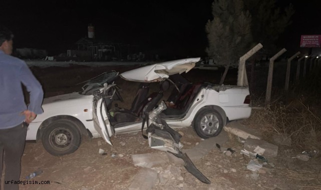 Suruç'ta Trafik Kazası; 2 ölü ,4 yaralı