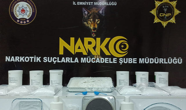 6 kilo 340 gram uyuşturucu ele geçirildi!