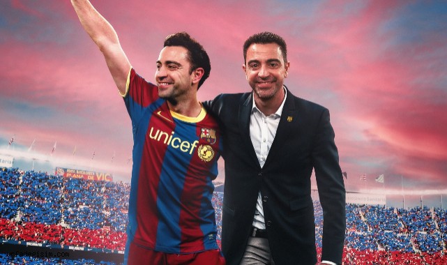 Barcelona'da Xavi dönemi resmen başladı