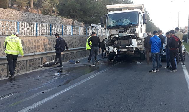 Diyarbakır'da zincirleme trafik kazası!