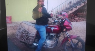 Şanlıurfa merkezde motosiklet hırsızlığı