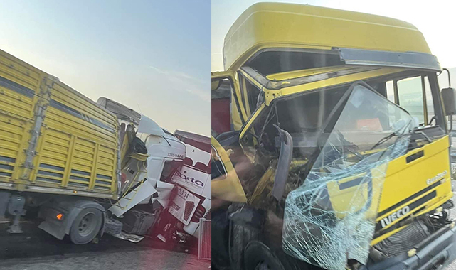 Tır ve otobüs çarpıştı! 1 ölü, 4 yaralı