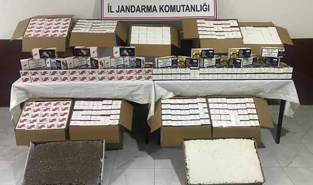 130 bin kaçak makaron ele geçirildi!