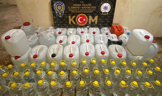 Sahte içki operasyonu! 5 gözaltı